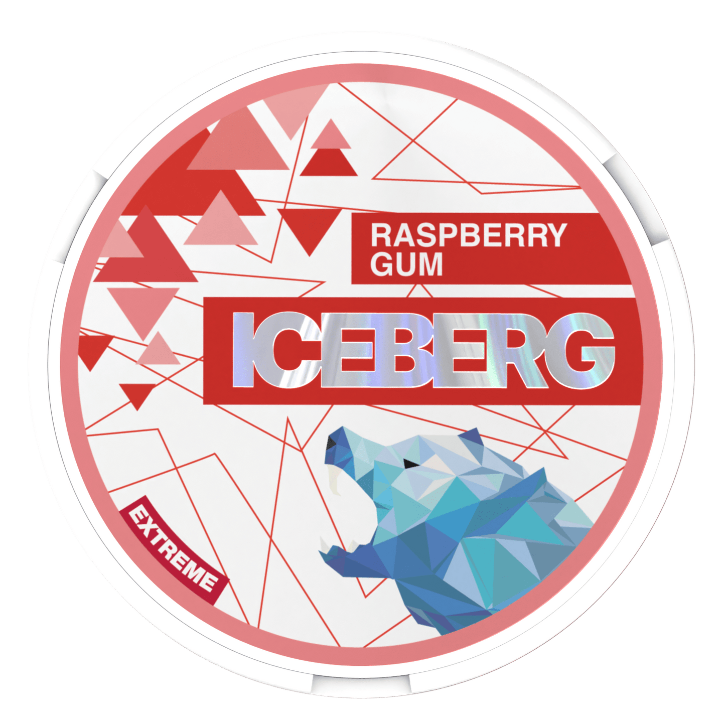 Iceberg Extreme Raspberry Gum 50mg