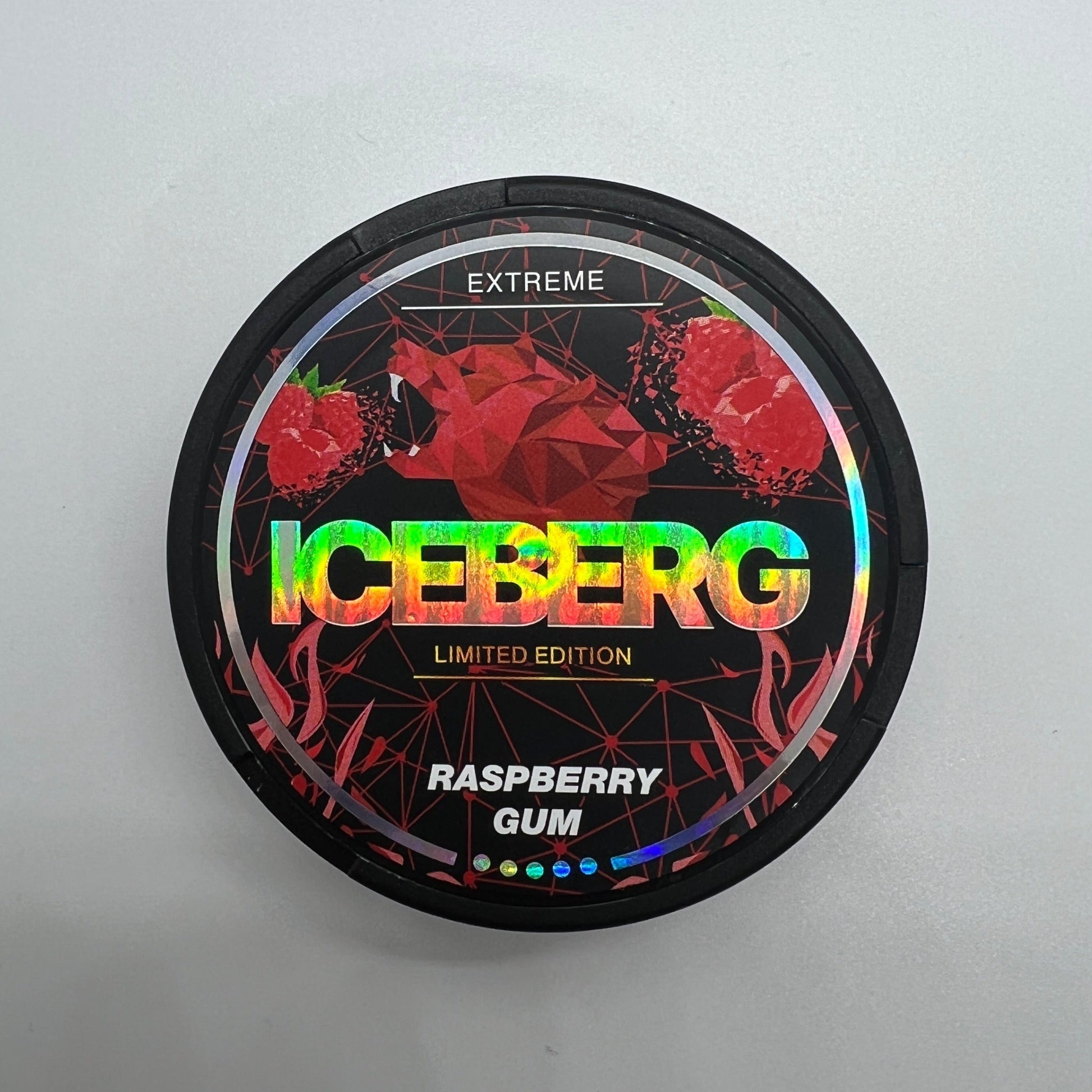 Iceberg Extreme Raspberry Gum 50mg – Westside Snus